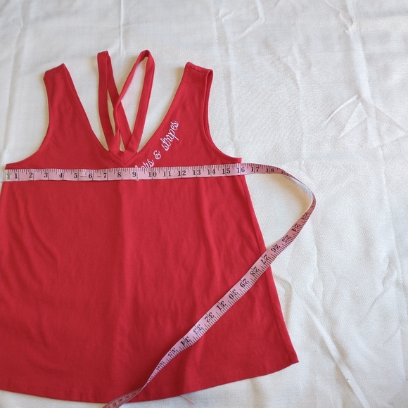 Fifth Sun red tank top EUC - Picture 6 of 7